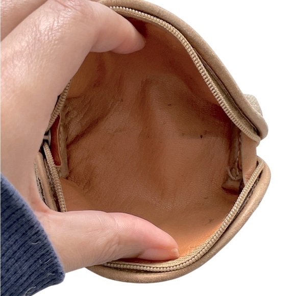 Gucci RARE Mini Vintage GG Logo Brown Canvas Coin Pouch - Picture 6 of 8